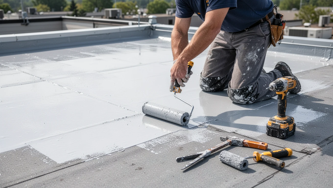 Flat Roof Coating